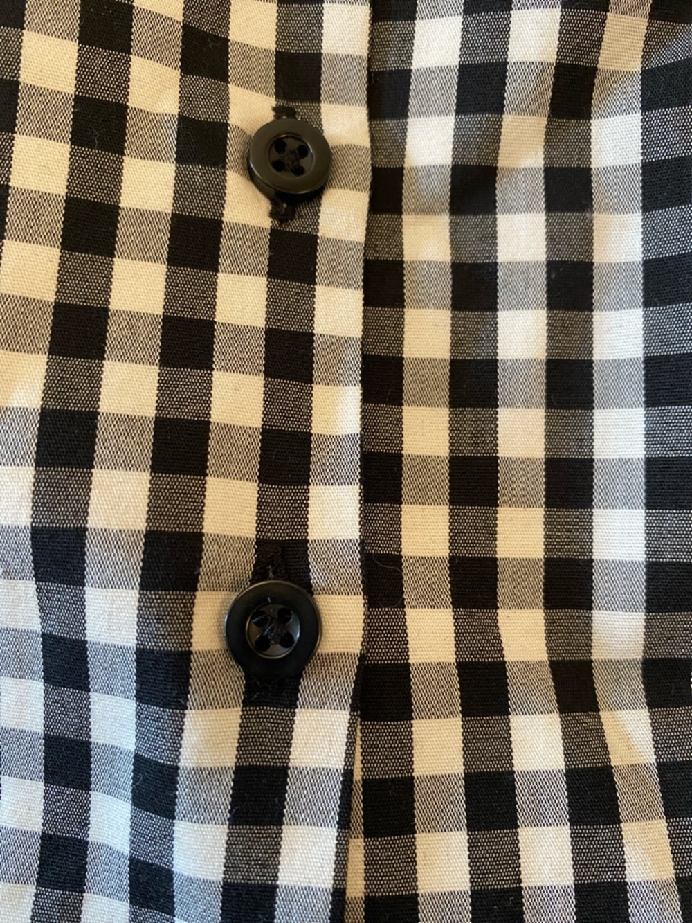 Reitmans Black and White Gingham Button-Front Sundress - Picture 11 of 12